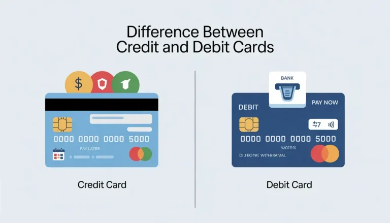 Difference Between Credit and Debit Cards