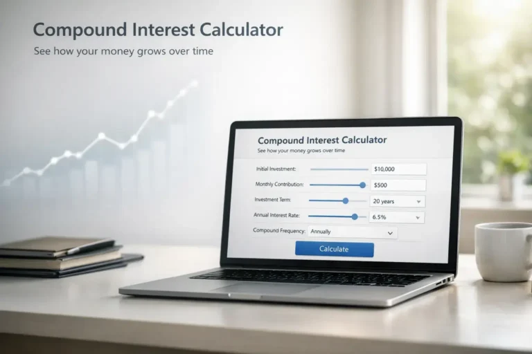 Compound Interest Calculator for Monthly Investing