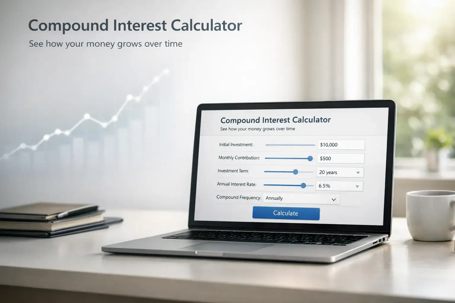 Compound Interest Calculator for Monthly Investing