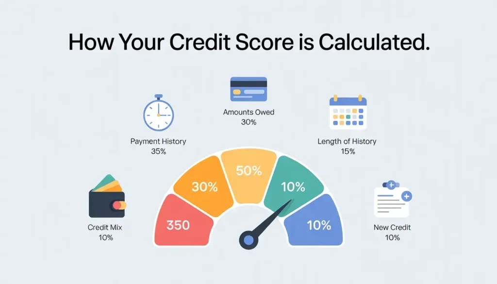 How Your Credit Score Is Calculated