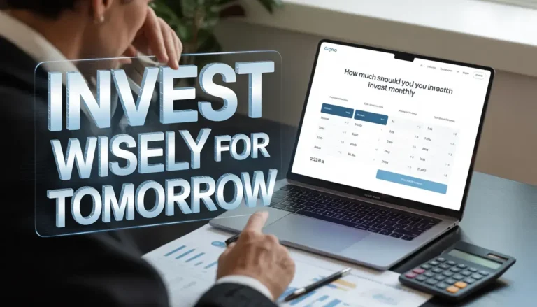 how much to invest each month