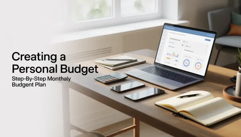 create and use a budget monthly