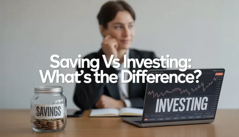 saving vs investing difference