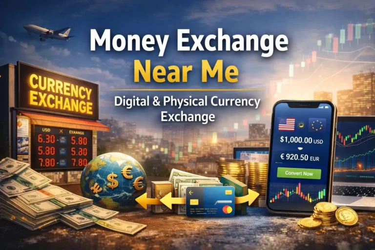 Money exchange digital and physical options