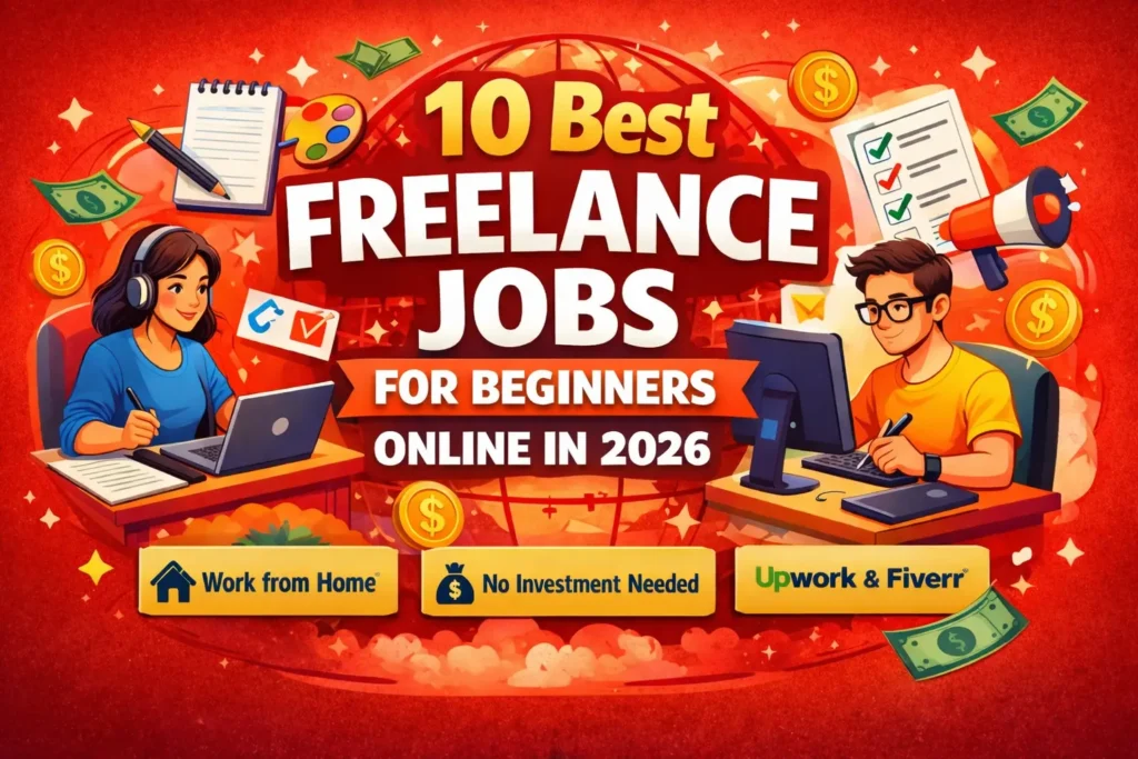 10 Best Freelance Jobs for Beginners Online in 2026