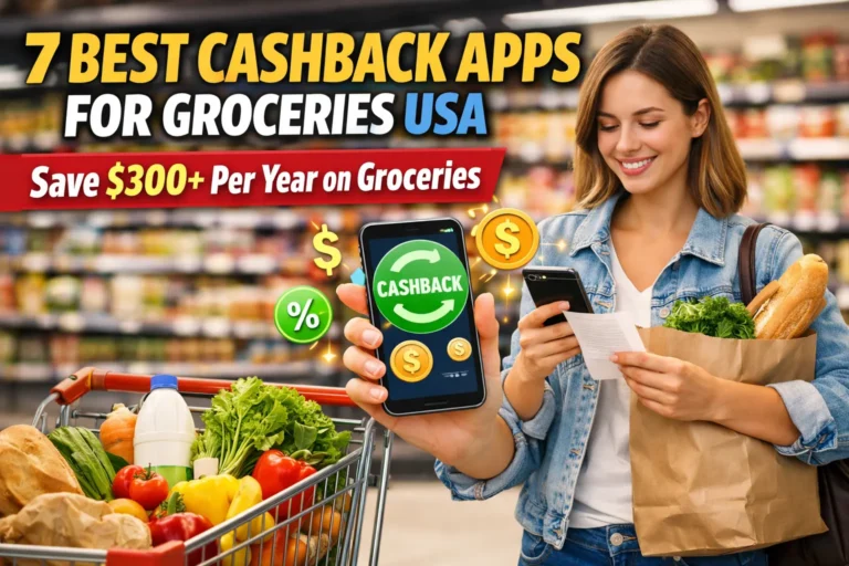 7 Best Cashback Apps for Groceries in the USA (Save $300+ Per Year in 2026)