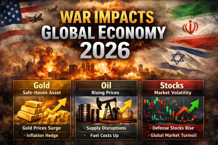 War Impact Global Economy 2026: Trade, Oil, Gold, and Stock Market Effects