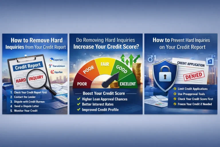 How to Remove Hard Inquiries from Credit Report Fast