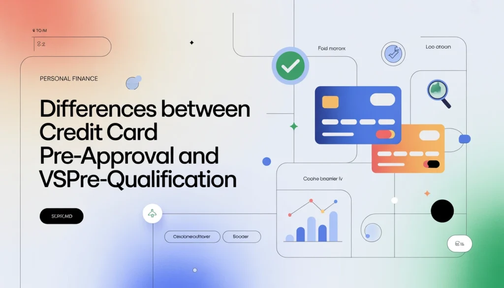 Credit card pre-approval