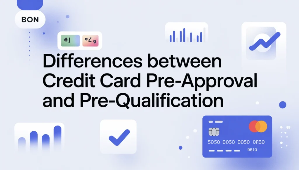 Credit card pre-qualification