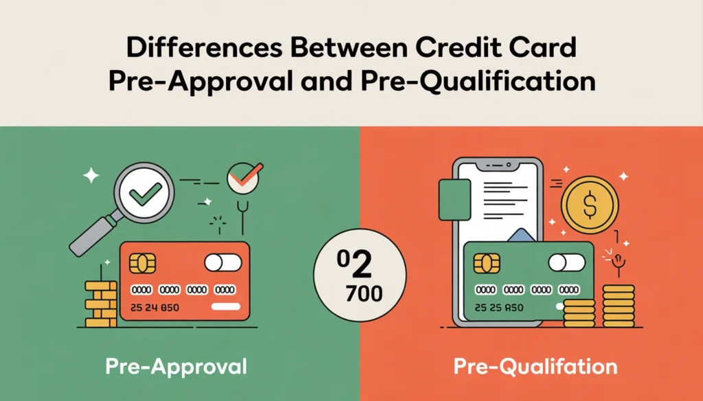 Differences between pre-approval and pre-qualification 