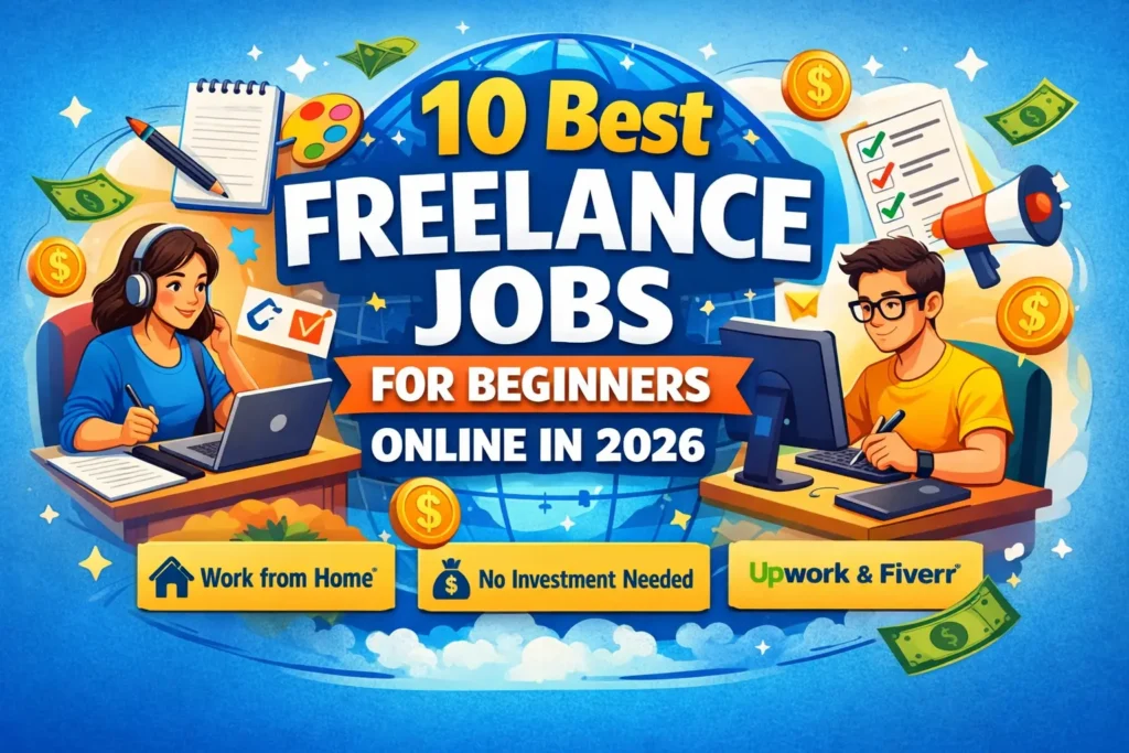 10 Best Freelance Jobs for Beginners Online in 2026