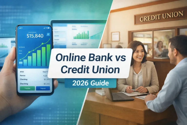 Online banking vs credit union 2026
